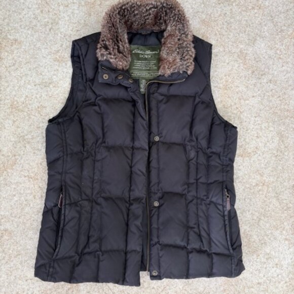 Eddie Bauer Goose Down Vest - Woman's size: Small - Picture 1 of 7